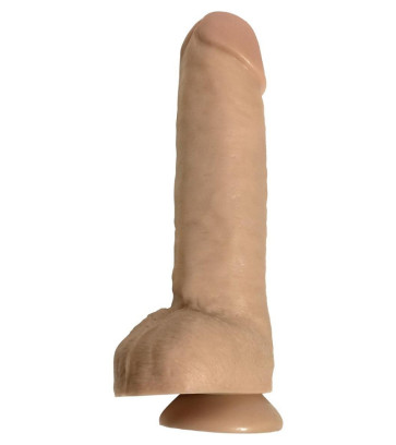 Rascal Big White Cock Dildo, PVC, Flesh, 32 cm (12 in)