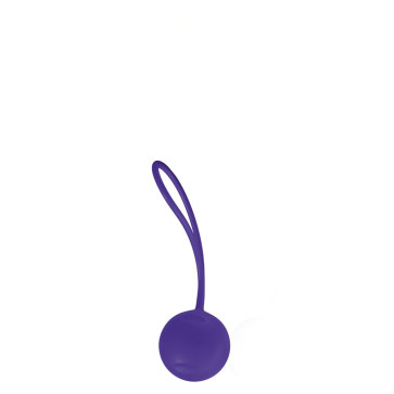 Joyballs Trend Single, Love Balls, Silikomed®, Purple, Ø 3,5 cm (1,3 in)