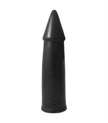 Domestic Partner Butt Scud Dildo, Vinyl, Black, 26 cm  (10,2 in), Ø 6,5 cm (2,5 in)