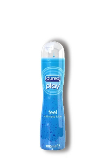 Durex Play Feel Lubricant, Water Based Lube, 100 ml (3,4 fl.oz.)