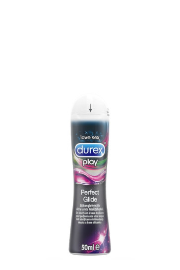 Durex Perfect Glide Lubricant, Silicone Based Anal Sex Lubricant, 50 ml (1,7 oz)