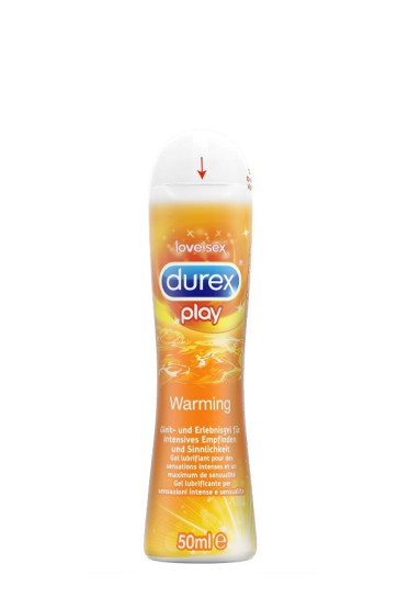 Durex Warming, Water Based Lubricant , 50 ml (1,7 oz)