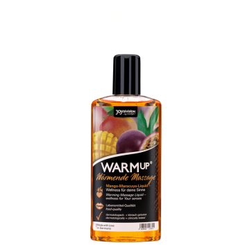 JoyDivision WARMup Warming Massage Liquid, Mango & Maracuya, 150 ml (5,1 fl.oz.)