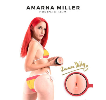 LINGOX Private Stars Collection, ANUS AMARNA MILLER, Masturbator, TPE