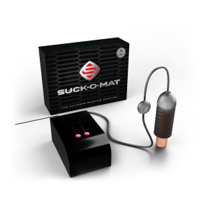 Hands-free Masturbator SUCK-O-MAT, Masturbation Sucker, Insertable 10,5 cm (4,1 in), Ø Stretchable 2,5 cm (1 in)