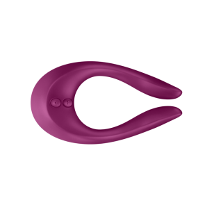 Satisfyer Partner Multifun 2 Vibrator, Silicone/ABS, Fuchsia, 13,5 cm (5,3 in)