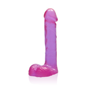 SI IGNITE Cock with Balls, 20 cm (8 in), Purple